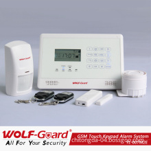 GSM Alarm System with LCD Display and Touchkeypad OEM/ODM (YL-007M2E)